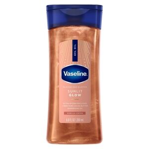 Vaseline Glazed & Glisten Sunlit Glow Body Shimmer Gel Oil